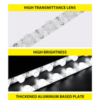 FCC CE RoHS haute efficacité lumineuse SMD3030 bord lumière vue latérale bande émettrice barres lumineuses LED 28.8W IP20 pour boîtes à lumière en tissu