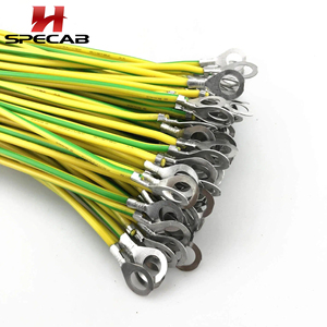 Cavo di Messa a <span class=keywords><strong>Terra</strong></span> in Rame BVR Bicolore Giallo-Verde per Fotovoltaico, Cavo Giallo Piccolo 6AWG, Cavo di Collegamento 2.5/4 mm² - Product Image 5