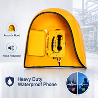 Téléphone industriel insonorisé et résistant aux intempéries pour chantier bruyant et difficiles – Fourniture directe usine