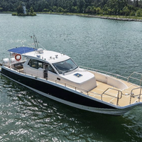 Yacht de plaisance de luxe en fibre de verre sur mesure de 48,8 pieds, bateau à moteur pour croisière côtière, tour des îles, loisirs, 38 nœuds