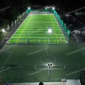 Césped artificial antideslizante <span class=keywords><strong>para</strong></span> exteriores, campo de fútbol, <span class=keywords><strong>cancha</strong></span> deportiva, césped artificial de fútbol, césped sintético con <span class=keywords><strong>malla</strong></span> de alambre - Product Image 3