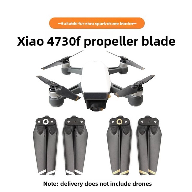 Xiao Spark Propeller for Compatible UAV Quick-Dismantle Folding Blade Repair Parts Replacement 4730 Plastic Components