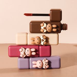 Tubes de brillant à lèvres personnalisés avec logo, grands, colorés, à pinceau large, pour cosmétiques - Product Image 1