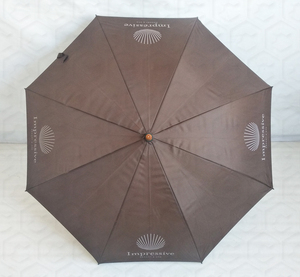 Cipro mercato 27 pollici di caffè di colore auto open ombrello da golf con 1 <span class=keywords><strong>stampa</strong></span> a colori <span class=keywords><strong>su</strong></span> 4 posizione - Product Image 3