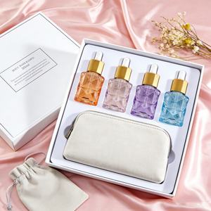 Custom Luxury 10ml Refillable Essential Oil <b>Bottle</b> Transparent Bamboo <b>Dropper</b> <b>Bottle</b> for Serum Skincare Oil - Product Image 4