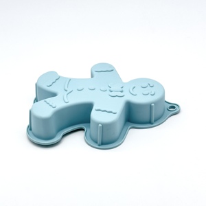 Moule en silicone 3D bonhomme de neige de Noël pour la maison pour la cuisson de la mousse pâtisserie gelée oeuf tarte pain outil de cuisson fait main - Product Image 6