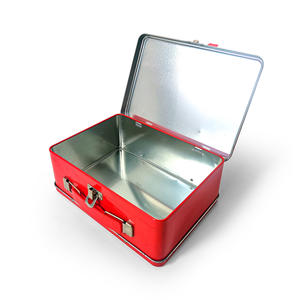 Jinyuanbao Vintage 80er Jahre Musik thema Metall Vorrats behälter für Geschenke Lebensmittel qualität Blechdose mit Griff & Schloss für Puzzles/Spielzeug - Product Image 2