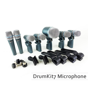 GAM-BT7A profesional 7 pieza Kit de batería instrumento micrófono para Bass Amp Toms <span class=keywords><strong>tambor</strong></span> de <span class=keywords><strong>tambor</strong></span> micrófono conjunto - Product Image 2