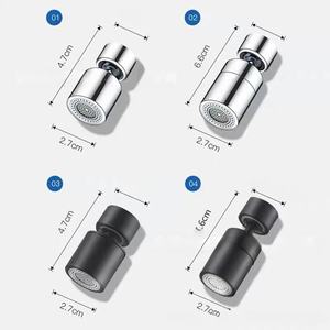 หัวฉีดน้ำ TXErfolg ขนาด 27.5 มม. เกลียว 360 องศา หมุนได้ ประหยัดน้ำ หัวฉีดแบบผสมสองฟังก์ชั่น พร้อมตัวกรองควบคุมการไหล ผลิตจากวัสดุ ABS - Product Image 6