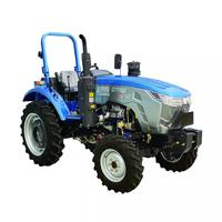 جرار زراعي جديد Babossagro 504 بقوة 50 حصان ودفع رباعي وناقل حركة متعدد الوظائف عالي الأمان مع مكونات أساسية مدمجة