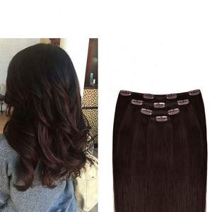 Extensions de cheveux vierges sans couture de 40 pouces en gros, dernières extensions de cheveux invisibles à clips, extensions de cheveux humains - Product Image 1