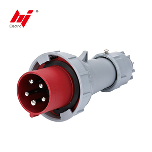 <span class=keywords><strong>Enchufe</strong></span> Industrial Empotrable para Exteriores, Estándar Europeo IP67, Resistente al Polvo, 3P+N+E, 400V, 63 Amperios, para Aeropuertos - Product Image 1