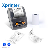 Imprimante portable Xprinter XP-P502A, prise en charge des codes QR/PDF, impression de codes-barres 2D 417, imprimante thermique de reçus