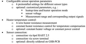 Scheda Sensore Generica per Sensori di Ossigeno di Electronic - <span class=keywords><strong>GSB</strong></span> - Product Image 4