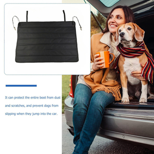 Grand pare-chocs arrière protecteur pour voitures 37.7x25.1 pouces pare-chocs garde pliable tapis de <span class=keywords><strong>protection</strong></span> <span class=keywords><strong>chien</strong></span> couverture Cargo Liner - Product Image 5