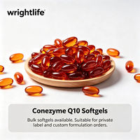 Complément alimentaire en gélules de coenzyme Q10, formule personnalisée en marque privée, capsules en vrac pour la nutrition quotidienne des adultes