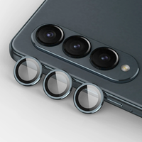 Protection d'objectif d'appareil photo en verre trempé Eagle Eye de qualité AAA avec revêtement AR AF et positionneur pour téléphone Z Fold 4 - Vente chaude