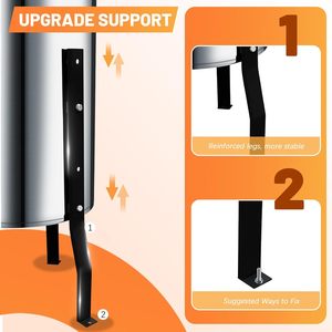 Extractor de Miel Witbee con Tambor Giratorio Ajustable, para 4/8 Cuadros de Colmena, de Acero Inoxidable, con Motor Eléctrico Semiautomático - Product Image 4