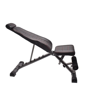 Banc de musculation 5 en 1, réglable et pliable pour la presse sur banc, l'entraînement de force et l'entraînement complet du corps dans votre salle de sport à domicile - Product Image 1