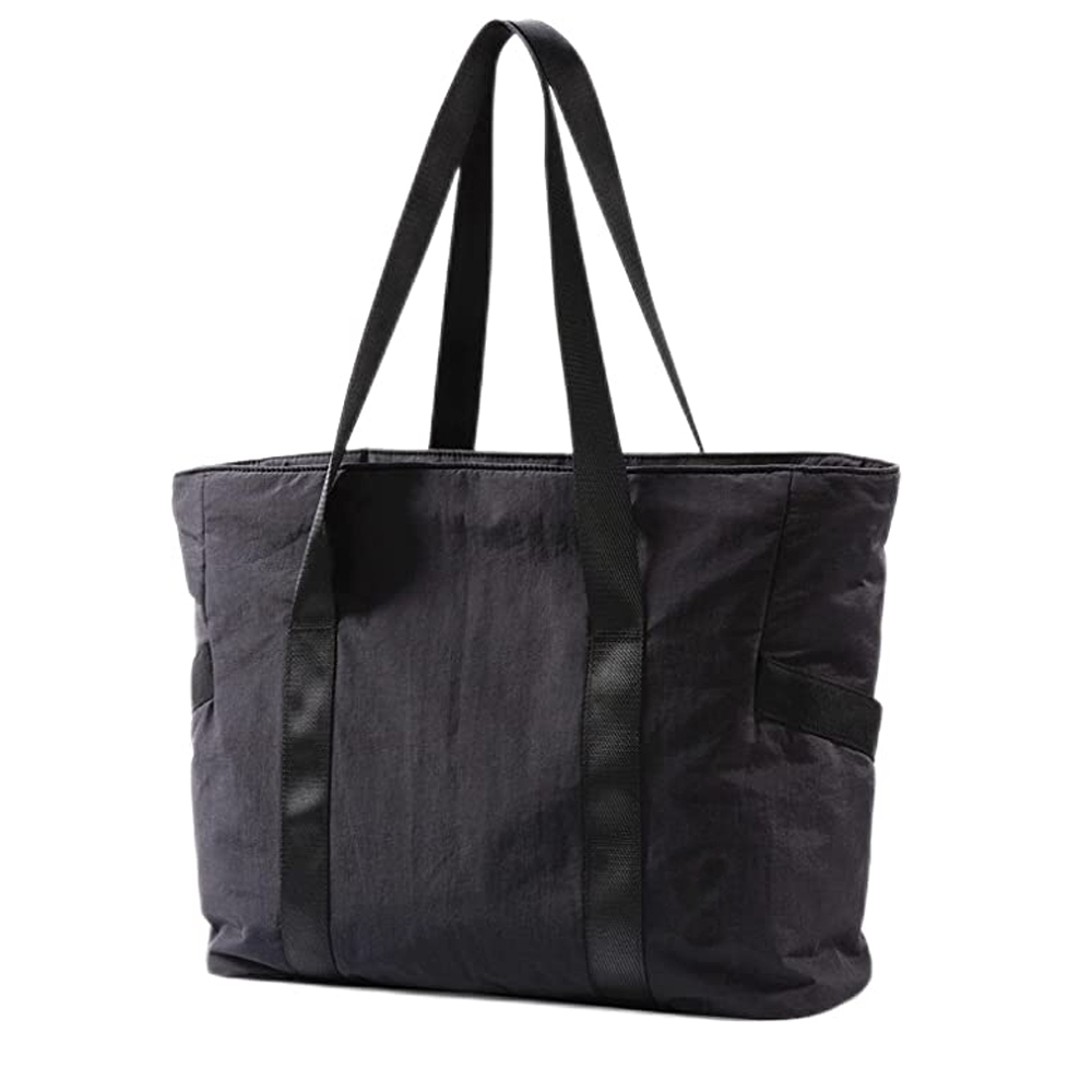 Black Waterproof Nylon Women Tote
