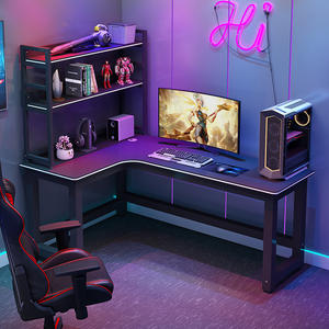 <span class=keywords><strong>Escritorio</strong></span> de Estudio Extensible Moderno y Ergonómico <span class=keywords><strong>para</strong></span> <span class=keywords><strong>Dos</strong></span> <span class=keywords><strong>Personas</strong></span>, <span class=keywords><strong>en</strong></span> Forma de <span class=keywords><strong>L</strong></span>, <span class=keywords><strong>para</strong></span> Uso Doméstico - Product Image 4