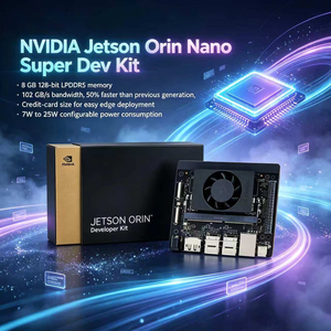 ชุดพัฒนา NVIDIA Jetson Orin Nano Super Developer Kit 40TOPS คอมพิวเตอร์ AI สำหรับหุ่นยนต์และการประมวลผลแบบ Edge Computing - Product Image 1
