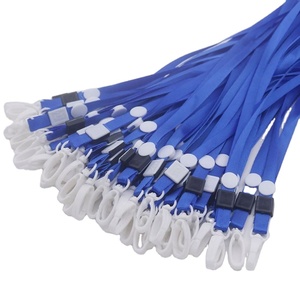 1.0 Jingtai plastique crochet Badge carte de travail lanière porte-carte d'identité étudiant carte employé liste nom étiquette imprimable - Product Image 1