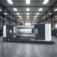Nouveau tour CNC à lit incliné robuste pour usinage de précision (Série BL-S500H) pour commande CNC 3 axes, garantie 1 an