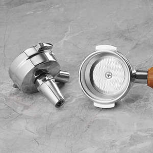 Support pour Teapresso en acier inoxydable, filtre à bec unique, porte-filtre avec design moderne pour le thé - Product Image 5