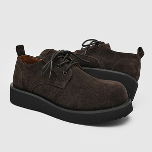 <span class=keywords><strong>Scarpe</strong></span> Derby da <span class=keywords><strong>Uomo</strong></span> con Suola Spessa e Rialzo Interno, Stile Britannico Casual con Lacci, Autunno Inverno 2026, Modello 1560 - Product Image 3
