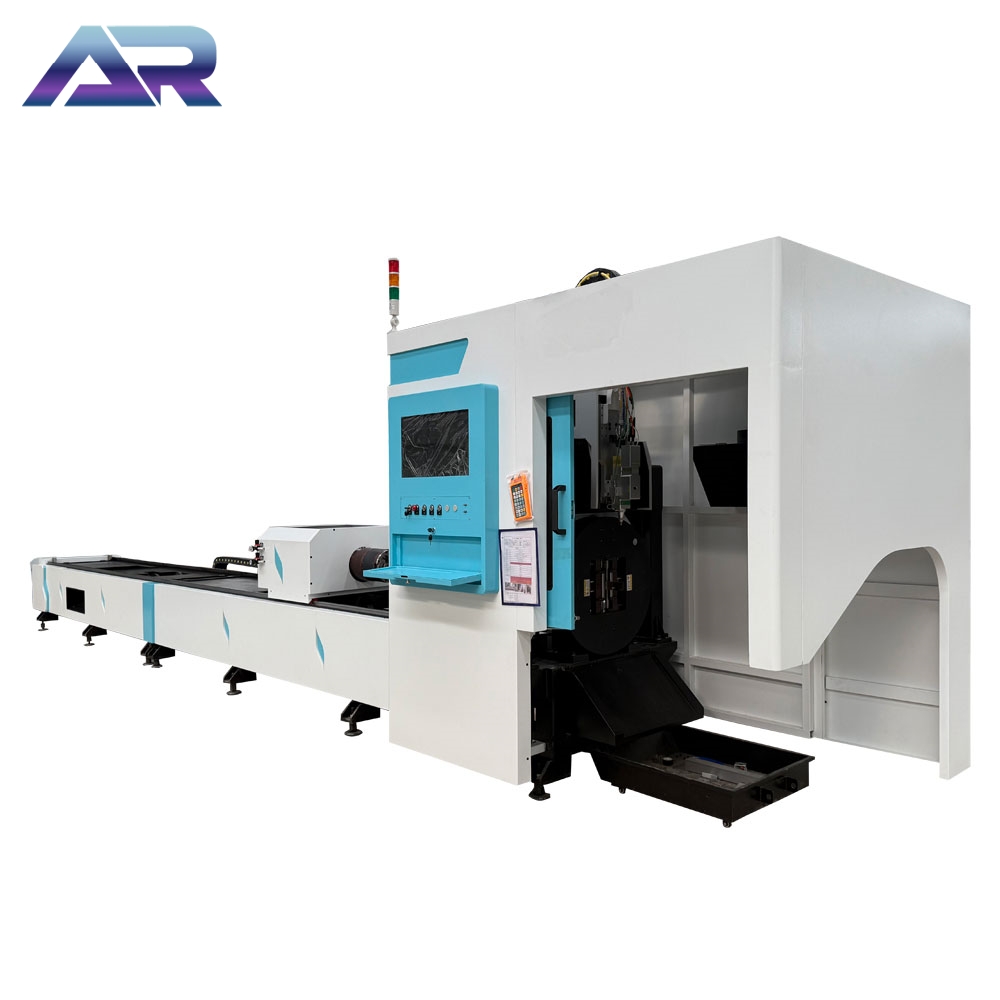 Good price AR6000 Metal Square Pipes Round Tubes Steel Profiles Channels Cutting Fiber Laser Cutter Laser Cutting Machine