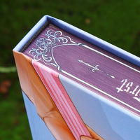 Layanan Penerbitan dan Percetakan Buku Edisi Khusus Sampul Novel Hardcover Full Color Custom dengan Spot UV dan Spray Edge