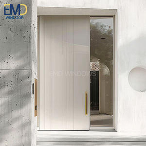 ประตูอลูมิเนียมนิรภัย งานฝีมือประณีต ประตูรั้วสแตนเลสภายนอก - Product Image 2