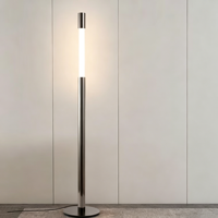 Lampe sur pied LED moderne à commande tactile, lumière d'ambiance décorative d'intérieur de luxe, intensité réglable, blanc chaud 3000K, pour la décoration d'hôtel