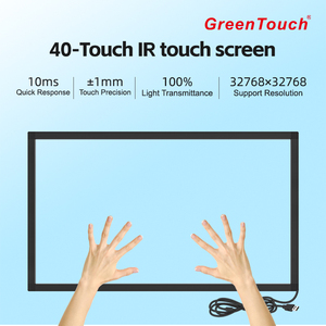 Lái xe miễn phí 49inch <span class=keywords><strong>40</strong></span> điểm hồng ngoại IR đa màn hình cảm ứng khung <span class=keywords><strong>Overlay</strong></span> cho TV - Product Image 5