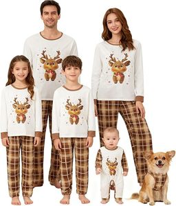 Pijamas Navideños Familiares de Alta Calidad para Mujer 2020, Pijamas Navideños de <span class=keywords><strong>Minion</strong></span> para Niños y Parejas 2020 - Product Image 6