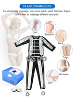 Mesin Kecantikan Terapi Tekanan Udara (Pressotherapy) Pengurangan Selulit, Mempercepat Metabolisme, 24 Kantung Udara, Drainase Limfatik, Produk Terbaru