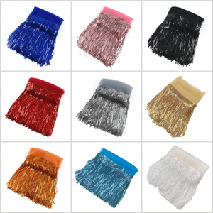 Phổ biến lá Sequins tua vải tuyn ren <span class=keywords><strong>TRIM</strong></span> dân tộc may DRESS trang trí ren cắt tỉa may mặc băng đảng ruy băng - Product Image 4