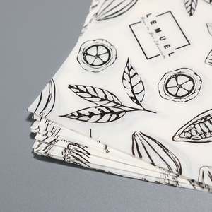 Papier d'emballage pour hamburger à emporter, résistant à la graisse, personnalisé, impression de logo à usage unique - Product Image 5