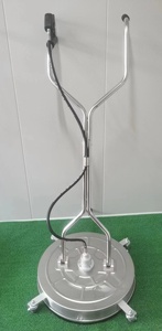 6000psi Stainless Steel Dual Handle Flat Industrial Hard High Pressure Washer <strong>Washing</strong> with Armrests and 4 Wheels - Product Image 3