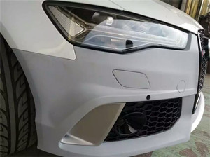 Kit Carrozzeria Compatibile con <span class=keywords><strong>Audi</strong></span> A6 2013-2015, Aggiornamento RS6, <span class=keywords><strong>Paraurti</strong></span> <span class=keywords><strong>Anteriore</strong></span> Modificato - Product Image 4