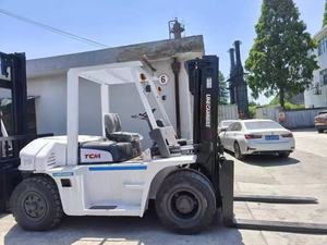 Montacargas TCM Usado de 7 Toneladas, Rendimiento Confiable, Mejor Precio, Totalmente Funcional, 3, 5, 7, 10, 15, 20, 25 Toneladas - Product Image 2