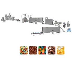 Making 100kg/h <strong>Corn</strong> <strong>Flakes</strong>/breakfast Cereals Snacks Machines - Product Image 2