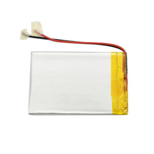 GEB vendita calda batteria Lipo spessore 3mm 303450 <span class=keywords><strong>3</strong></span>.7v 500mah 1.85wh batteria ai polimeri di litio - Product Image 3