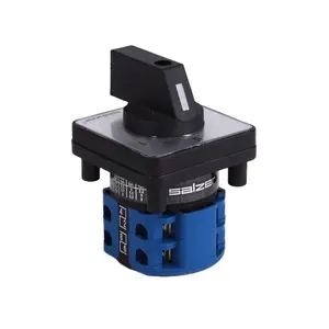SALZER SA16 OFF-ON 2 Position Rotary Switch 3 Pole (TUV CE,CB )