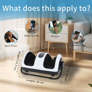 Gran oferta, estimulador muscular eléctrico para pies, máquina Shiatsu, masajeador de pies para aliviar el dolor de circulación sanguínea con vídeo de calor - Product Image 5