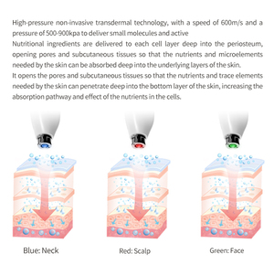 Nueva pistola de mesoterapia PRP para aclarar la piel, hidratarla profundamente, dispositivo de belleza facial para uso doméstico. - Product Image 4