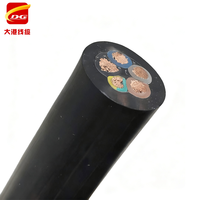 Câble flexible en caoutchouc multi-brins H07RN-F 2-5 brins, robuste, gainé de caoutchouc, avec isolation en caoutchouc, câble étanche YC