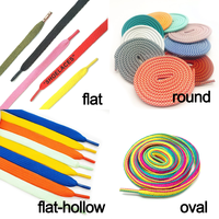 Logo imprimé personnalisé noir Schoenveter lacets plats lacets Cordones Para Zapatos lacet en coton avec embouts en plastique