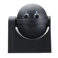 Sensor PIR Inframerah IP44 180 Derajat, Detektor Gerak 220-240V, Jangkauan Deteksi <12m, Waktu Tunda 8dtk-8mnt, Pemasangan di Dinding, Garansi 2 Tahun